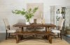 Paloma Dining Table in Rich Sienna 110561 by Coaster w/Options