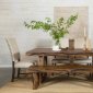 Paloma Dining Table in Rich Sienna 110561 by Coaster w/Options