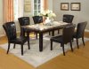 CM3871T Belleview I 7PC Dining Set w/Faux Marble Top