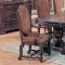 Dark Brown Finish Traditional 7 Pc Dining Set w/Options