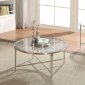 Helge Coffee Table 83025 in Chrome by Acme w/Options