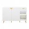 Gaines Dining Table DN01258 in White by Acme w/Options