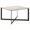 Tobin Coffee Table 3Pc Set 707698 in White & Black by Coaster