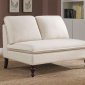 902483 Settee in Beige Linen-Like Fabric by Coaster