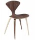 Vortex Dining Chair Set of 4 in Dark Walnut by Modway