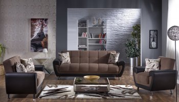 Duru Optimum Brown Sofa Bed by Istikbal w/Options [IKSB-Duru Optimum Brown]