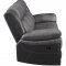 Saybrook Motion Sofa 609144 Charcoal & Black by Coaster