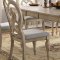 Abelin Dining Table 66060 in Antique White by Acme w/Options