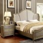 Nisha CM7091 Bedroom in Golden Tone w/Options