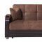 Luna Silverado Mocha Sofa Bed by Sunset w/Options