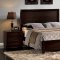 21490 Ishaan Bedroom 5Pc Set in Dark Merlot by Acme w/Options