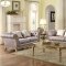 Chambord Sofa 18289 in Champagne Fabric by Homelegance w/Options