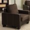 CM6598DK Laverne Sofa & Loveseat Set in Fabric & Leatherette