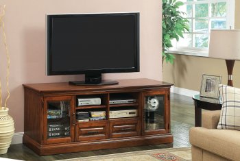 Alamanor 72" TV Console CM5052-TV in Antique Oak [FATV-CM5052-TV-Alamanor]