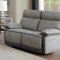 Barilotto Power Recliner Sofa 9920RF in Gray by Homelegance