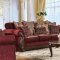 Tabitha Sofa SM6110 in Wine Fabric w/Options