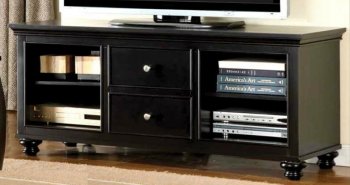 CM858BK Stevens TV Console in Black [FATV-CM858BK-TV Stevens]