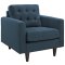 Empress Sofa in Azure Fabric by Modway w/Options