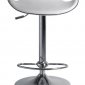 Black or White Faux Leather Set of 2 Bar Stools