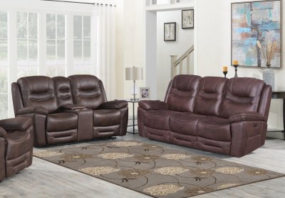 Turismo Power Motion Sofa in Chocolate by Klaussner w/Options