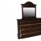 Emilie Bedroom Set 5Pc 1841 in Tudor Brown by NCFurniture