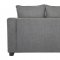 U9196 Sofa & Loveseat Set in Gray Chenille by Global w/Options