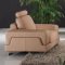 8265 Sofa in Leather by ESF w/Optional Loveseat & Chair