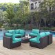 Convene Outdoor Patio Sofa Set 7Pc 2164 Choice of Color - Modway