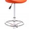 Black or White Set of 2 Barstools w/Crome Swivel Base