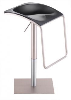 Black or White Modern Swivel Bar Stool