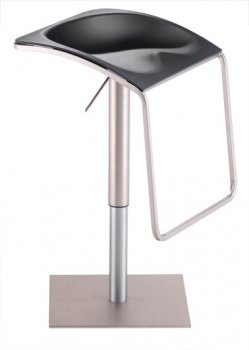 Black or White Modern Swivel Bar Stool [ZBA-Turbo]