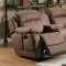 Marille 9724DBR Motion Sofa - Dark Brown - Homelegance w/Options