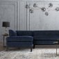 Jess Sectional Sofa TOV-L4913 in Navy Linen by TOV Furniture