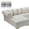 Zarah Sectional Sofa 698 in Fabric by Meridian w/Optional Tables