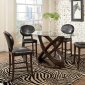 104168 Daphne Counter Height Dining Table by Coaster w/Options