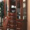 Cherry Finish Traditional 5Pc Dining Room Set w/Optional Items