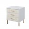 Myles Bedroom Set 4Pc BD02024Q in White by Acme w/Options