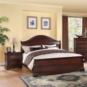 Beverly Bedroom in Dark Cherry by Acme w/Options