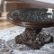 Bella Coffee Table in Cherry Carved Wood w/Options