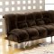 CM2904DB Marbelle Sofa Bed in Espresso Fabric w/Optional Chair