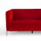 Karla Sofa Set 3Pc in Red-Orange Velvet Fabric by VIG