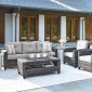 Cloverbrooke Nuvella 4Pc Outdoor Sofa Set P334 by Ashley