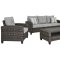 Cloverbrooke Nuvella 4Pc Outdoor Sofa Set P334 by Ashley