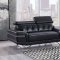 U8740 Sofa in Pearl Bonded Leather by Global w/Options