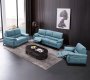 2934 Power Reclining Sofa in Blue Half Leather by ESF w/Options