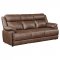 Ellington Sofa & Loveseat Set 508281 in Dark Brown by Coaster