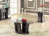 Manhattan IV 3Pc Coffee & End Table Set CM4104GY in Dark Gray