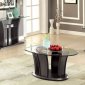 Manhattan IV 3Pc Coffee & End Table Set CM4104GY in Dark Gray