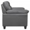 Denizen Sofa & Loveseat Set 9537DGY Dark Gray - Homelegance