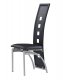 D1058DC Set of 4 Dining Chairs in Black by Global